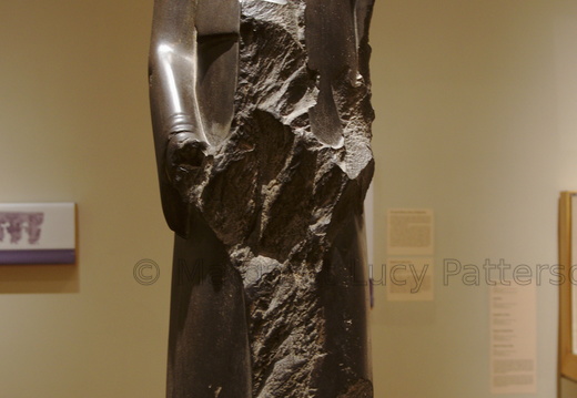 Statue of Overseer of the Treasury Ptahhotep in Persian Dress