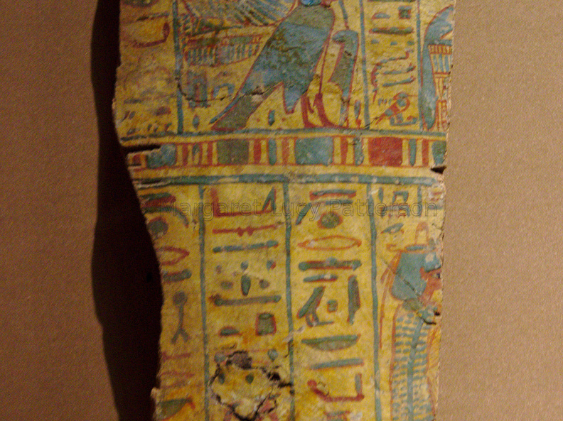 Ba Bird Shown on a Fragment of a Coffin