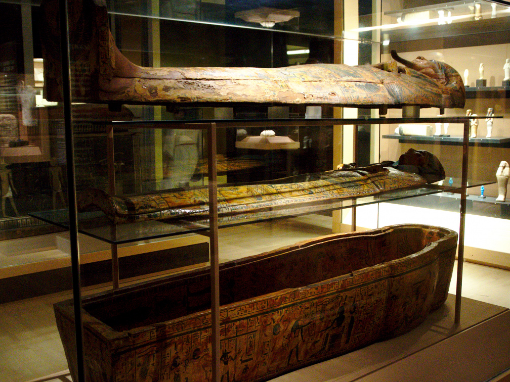 Coffin and Mummy Board of the Mayor of Thebes Pasebakhaienipet
