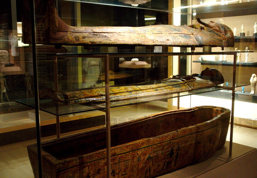 Coffin and Mummy Board of the Mayor of Thebes Pasebakhaienipet