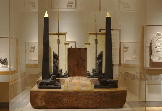 Modern Replica/Reconstruction of a New Kingdom Votive Model Temple Gateway