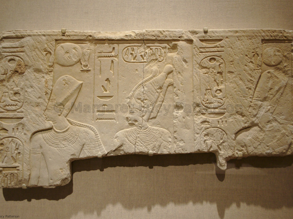 Relief Showing Two Statues of Ramesses II