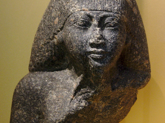 Head & Bust from a Seated Statue