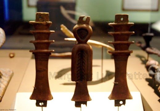 Furniture Inlays in Form of Djed Pillars and Tyt-Amulet