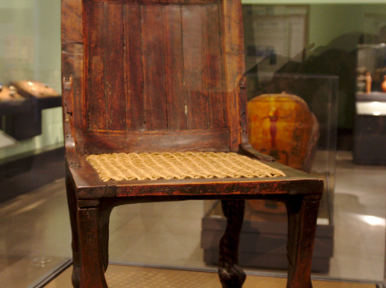 Wood & Ivory Chair