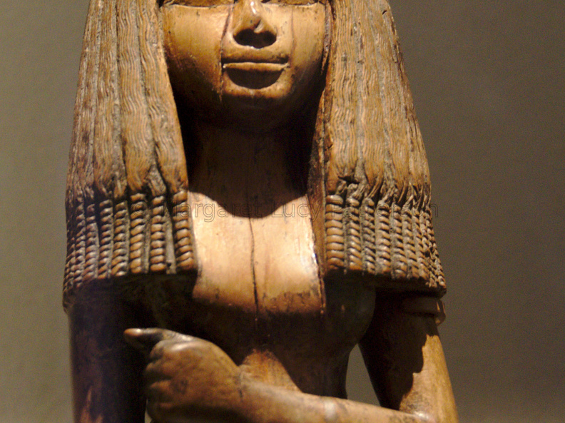 Wooden Statuette of a Woman