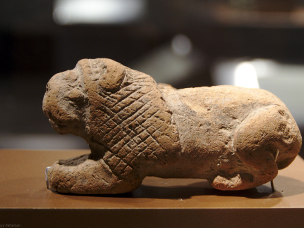 Terracotta Figure of a Lion