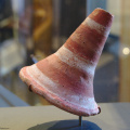 Funnel Shaped Lid for a Pottery Vessel