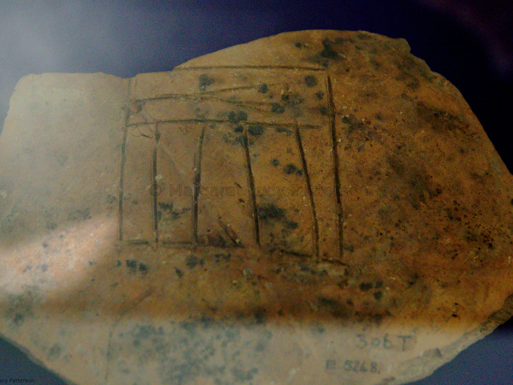 Pottery Sherd with Serekh
