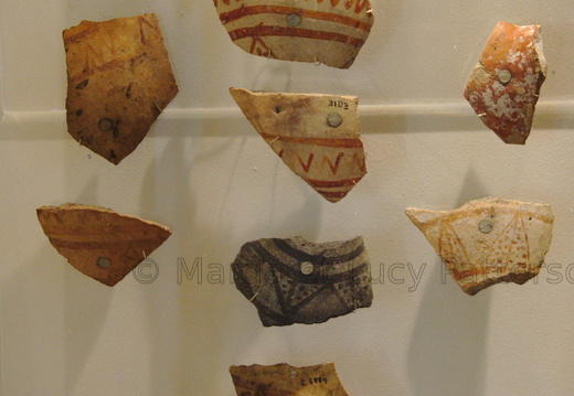 Fragments of Painted Pottery from the Aegean