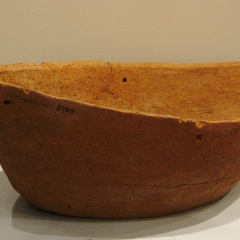 Pottery Model of a Boat