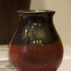 Small Black-topped Red Ware Vessel