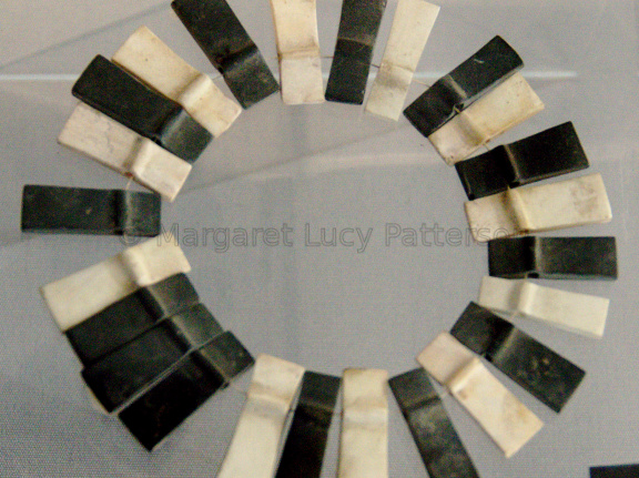 Ivory and Greywacke Bracelet