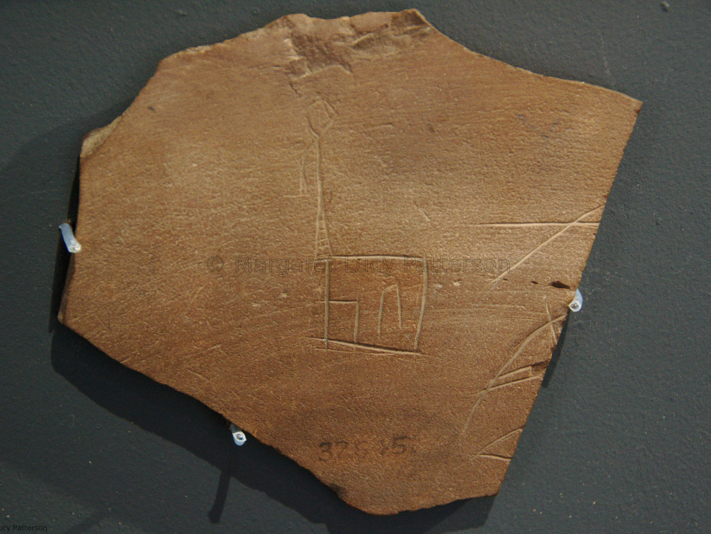 Fragment of a Vessel with the Name of Merneith and the Name of a Building