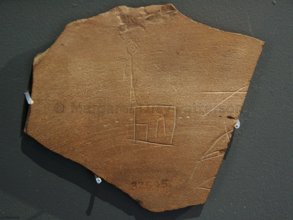 Fragment of a Vessel with the Name of Merneith and the Name of a Building