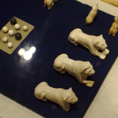 Game Pieces Shaped Like Lions