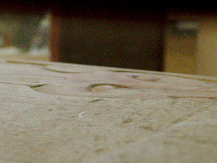 Limestone Sarcophagus with Representation of Panther Skin on Lid