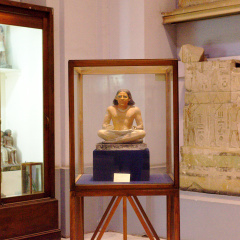 Statue of a Seated Scribe