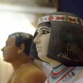 Statues of Rahotep and Nofret