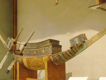 Model Boat from the Tomb of Tutankhamun