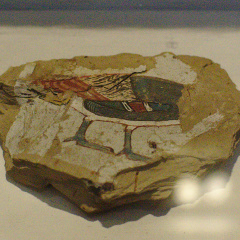Ostracon with a Sketch of a Duck