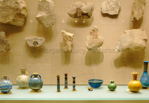 Glass Vessels and Ostraca from the Ramesside Period