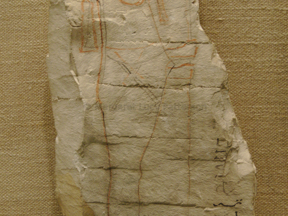 Ostracon Depicting the God Ptah