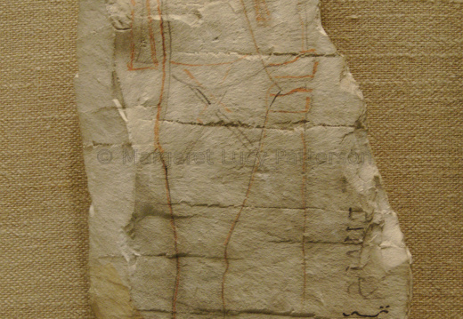 Ostracon Depicting the God Ptah