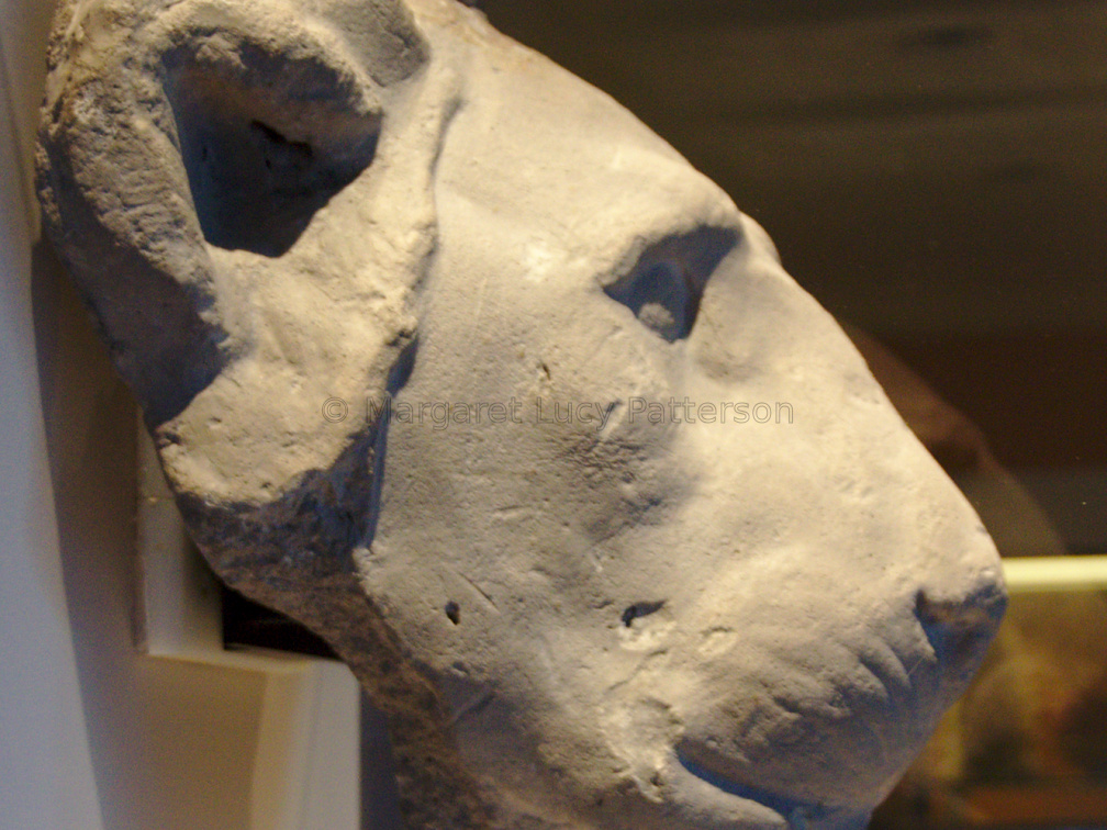 Model of a Lion's Head
