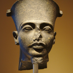 Head of a Colossal Statue of the God Amun