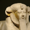 Hatshepsut as Maned Sphinx