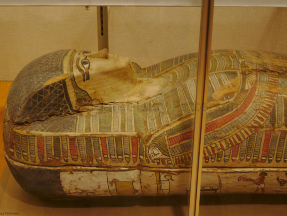 Rishi Coffin with Scene of Butchering.