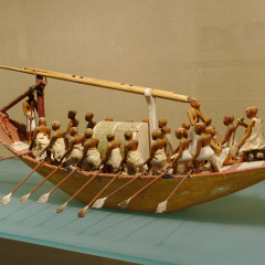 Model Boat from the Tomb of Meketre