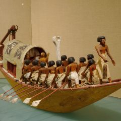 Model Boat from the Tomb of Meketre