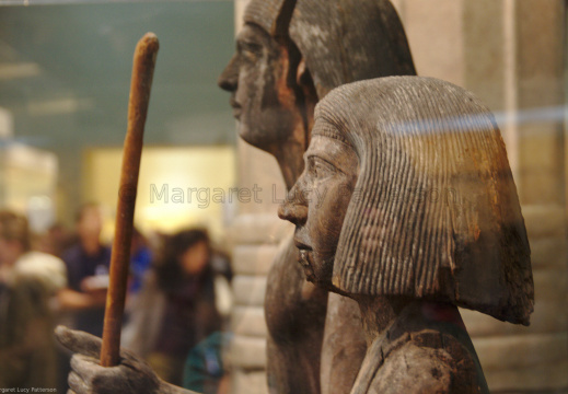 Wooden Statues of Merti and His Wife