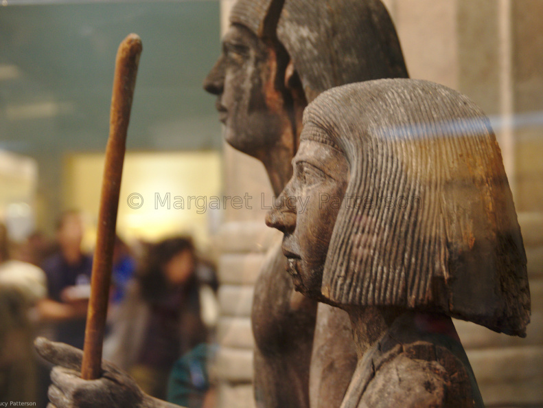 Wooden Statues of Merti and His Wife