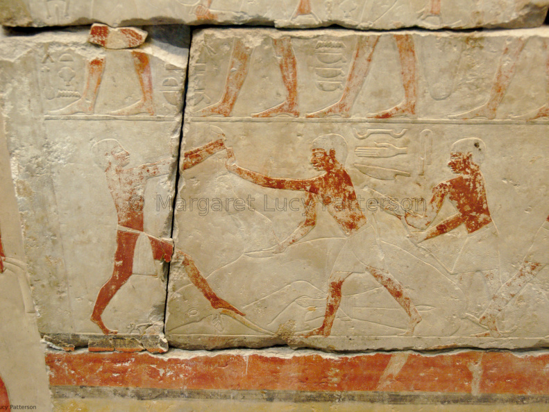 West Wall of the Chapel of the Mastaba of Nikauhor and Sekhemhathor