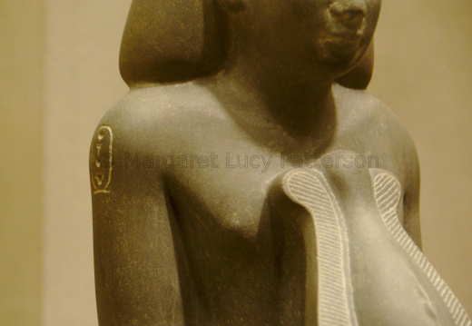 Statue of Harbes, called Psamtiknefer, son of Ptahhotep, Holding a Figure of Osiris