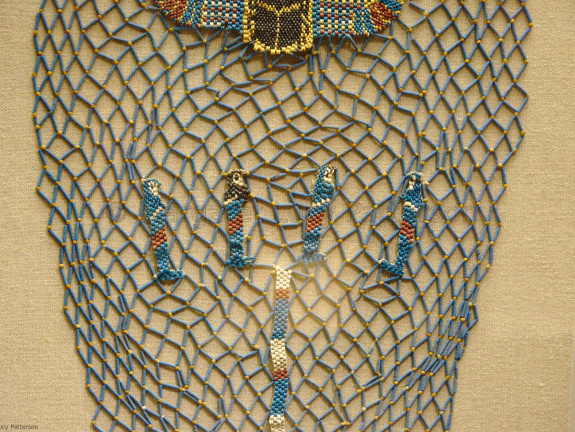 Bead Shroud of Tabakenkhonsu, Decorated with the Four Sons of Horus