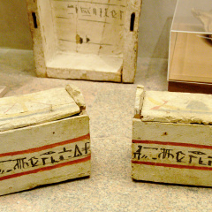 Shabti Boxes of Ankhshepenwepet, Singer of the Residence of Amun