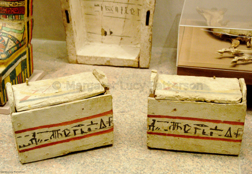Shabti Boxes of Ankhshepenwepet, Singer of the Residence of Amun