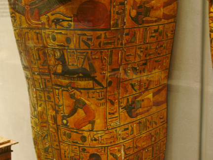 Outer Coffin of the Servitor in the Place of Truth Khonsu