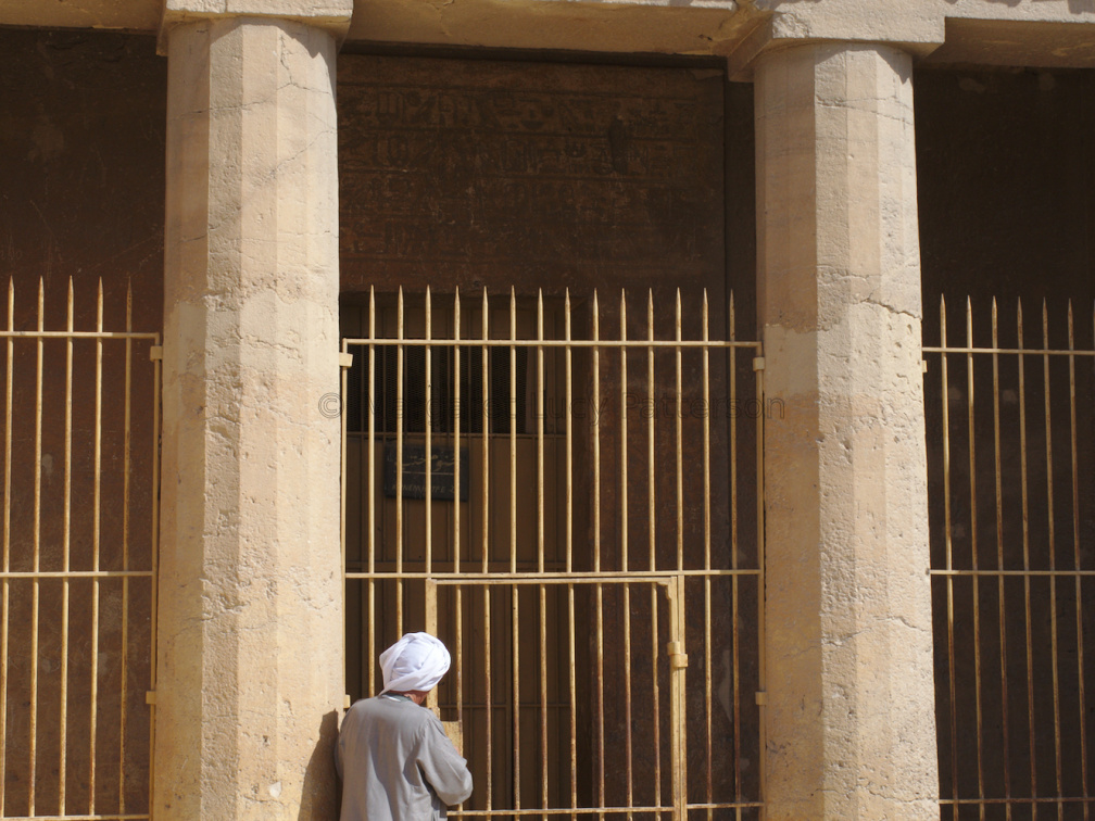 Entrance to the Tomb of Khnumhotep II at Beni Hassan
