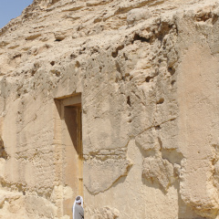 Tomb Entrance in the Cliffs at Beni Hasan