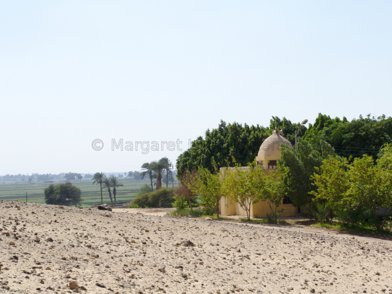 Looking from Desert to Cultivation