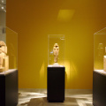 Three Quartzite Statues from the 12th Dynasty.