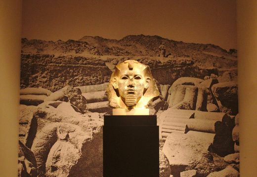 Head of a Colossal Statue of Amenemhat III
