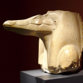 Head of a Statue of the God Sobek Shedeti