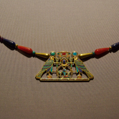 Pectoral and Necklace of Sithathoryunet with the Name of Senwosret II