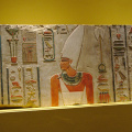 Relief of Nebhepetre Mentuhotep II and the Goddess Hathor